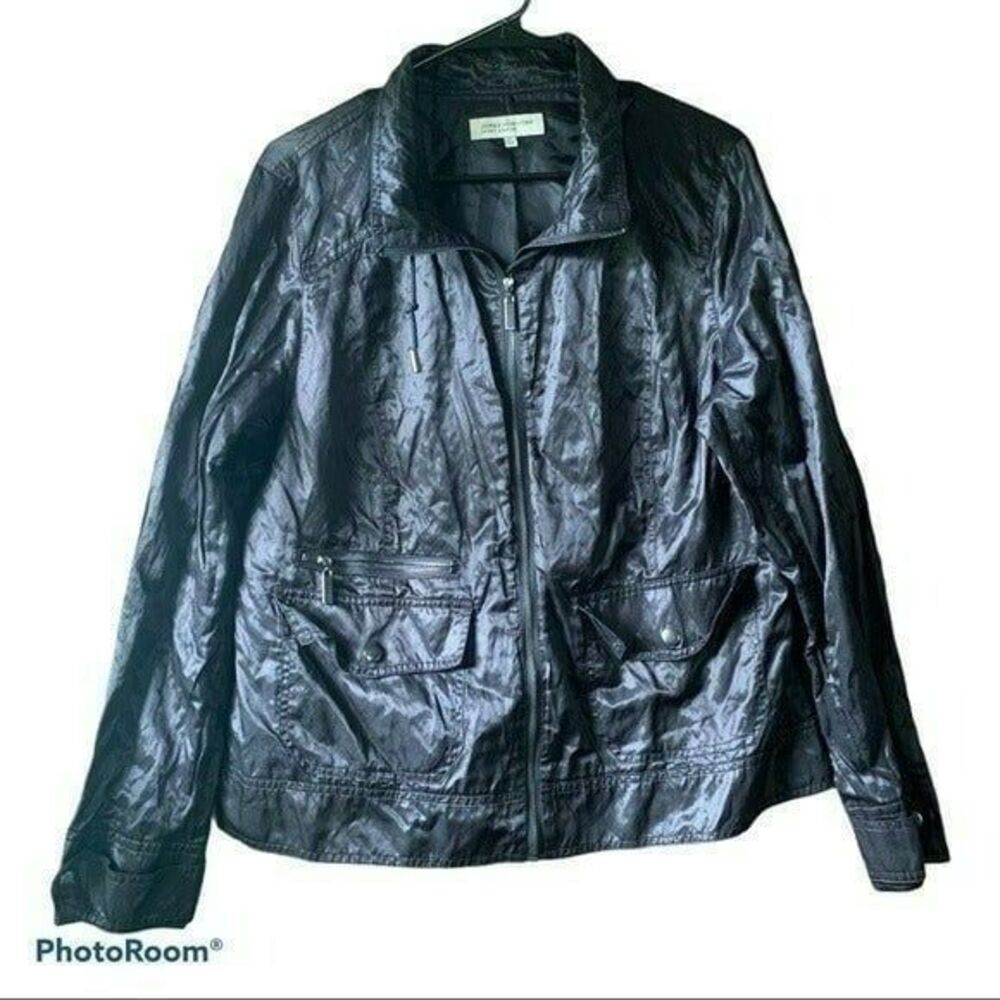 Vintage Jones New York Crinkle Jacket Women's 1X